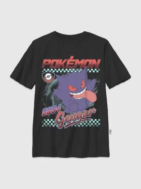 Barn T-skjorte med «Pokémon Gengar Racer»-motiv