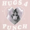 Barn T-skjorte med «Punch the Monkey»-motiv