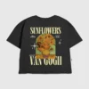 Barn T-skjorte med Van Gogh-solsikker