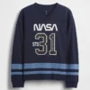 Barnas NASA-T-skjorte i avslappet passform