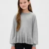 Barne-genser med avslappet peplum-snitt