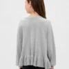 Barne-genser med avslappet peplum-snitt