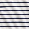 Barnes T-skjorte med broderi og ribbestrikk