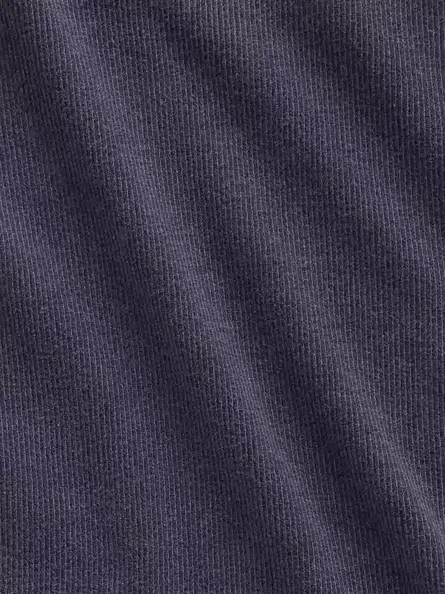 Barnes T-skjorte med broderi og ribbestrikk
