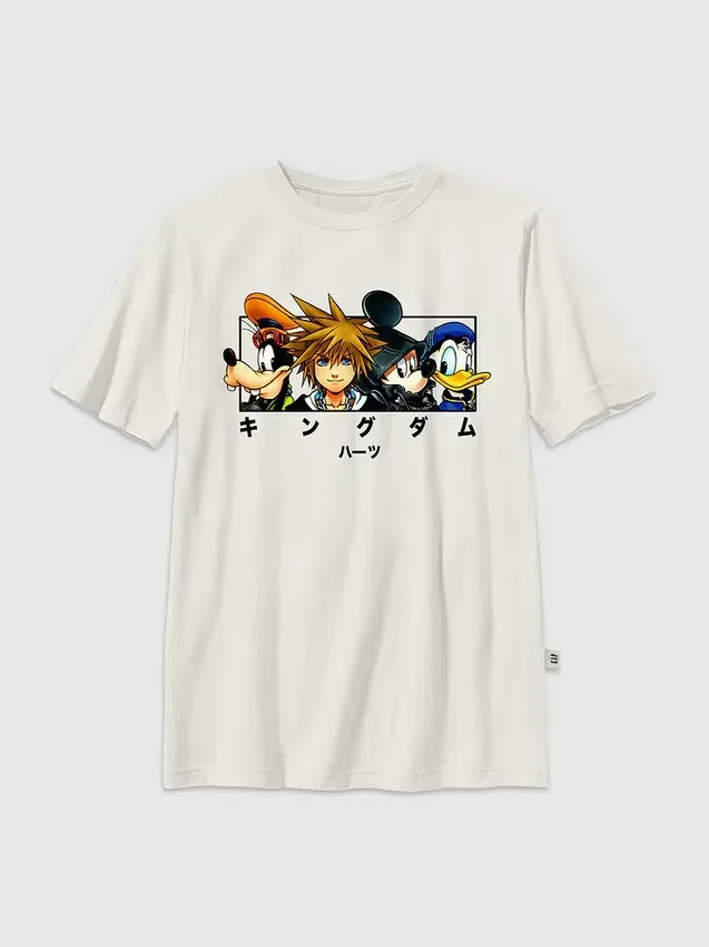 Barnes T-skjorte med «Kingdom Hearts Box up»-motiv