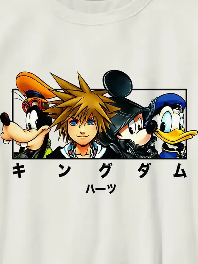 Barnes T-skjorte med «Kingdom Hearts Box up»-motiv