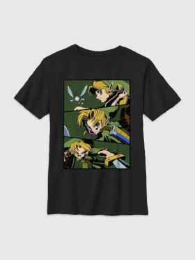 Barnes T-skjorte med «Nintendo Legend of Zelda Link»-motiv