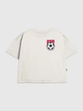 Barnes T-skjorte med «USA Soccer Crest»-motiv