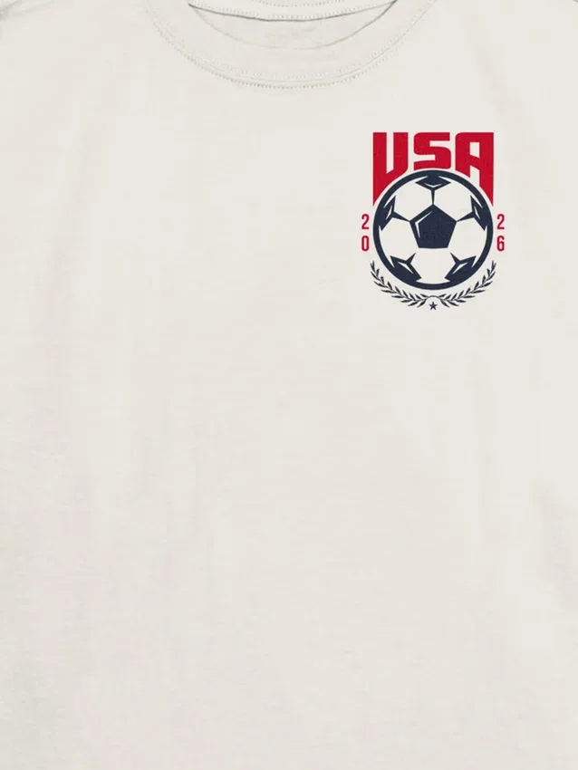 Barnes T-skjorte med «USA Soccer Crest»-motiv