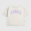 Barnes T-skjorte med «Venice Varsity»-motiv