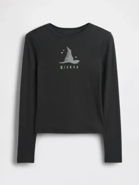 Barnes T-skjorte med «Wicked»-grafikk
