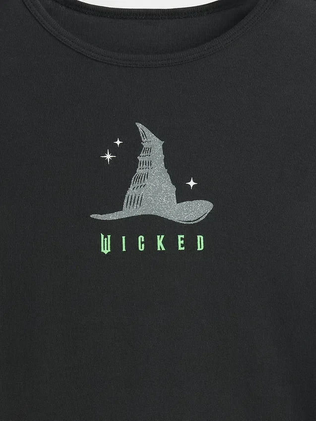 Barnes T-skjorte med «Wicked»-grafikk