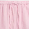 Barneshorts i bomullsgas med volanger