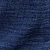Barneshorts i bomullsgasdenim med volanger