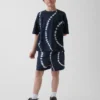 Barneshorts i tykk, myk bomullsjersey