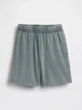Barneshorts i tykk, myk bomullsjersey