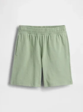 Barneshorts i tykk, myk bomullsjersey