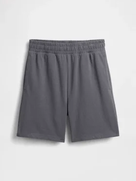 Barneshorts i tykk, myk bomullsjersey