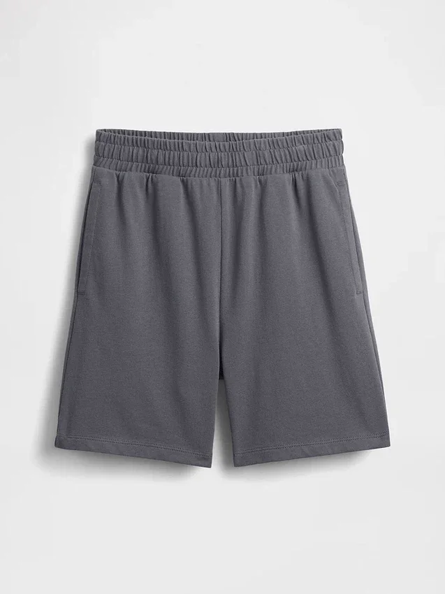 Barneshorts i tykk, myk bomullsjersey