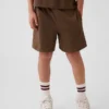 Barneshorts i tykk, myk bomullsjersey