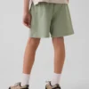Barneshorts i tykk, myk bomullsjersey