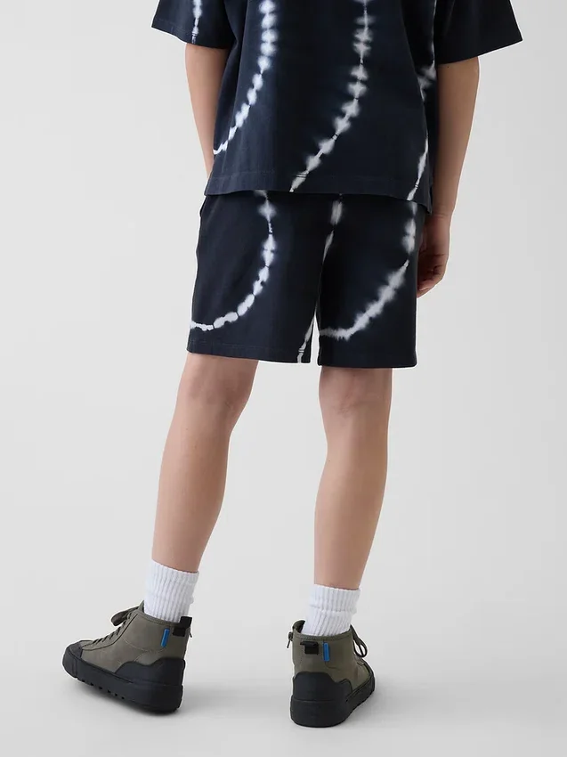 Barneshorts i tykk, myk bomullsjersey