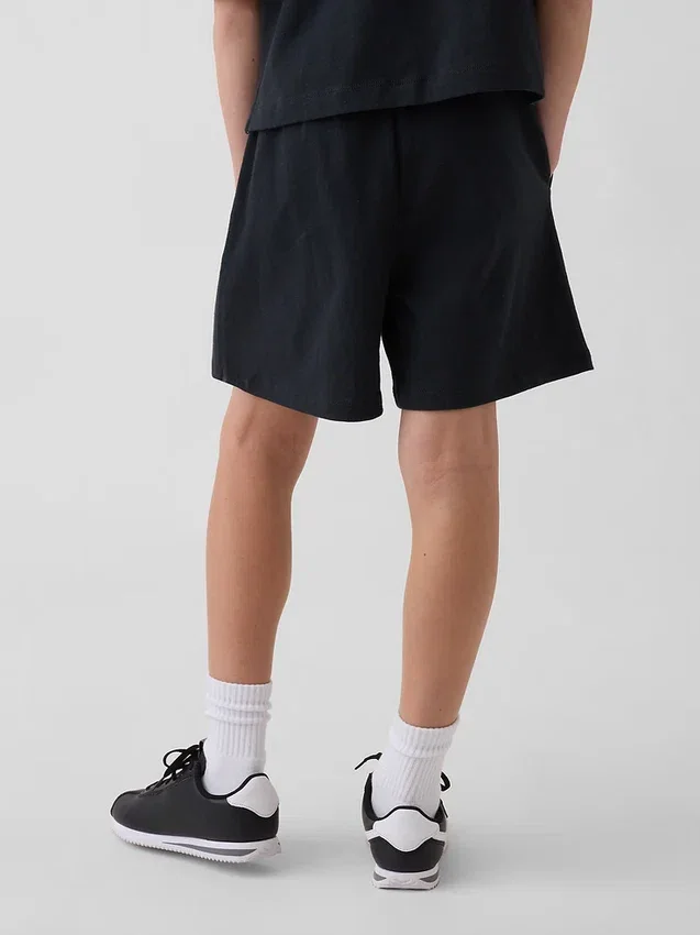 Barneshorts i tykk, myk bomullsjersey
