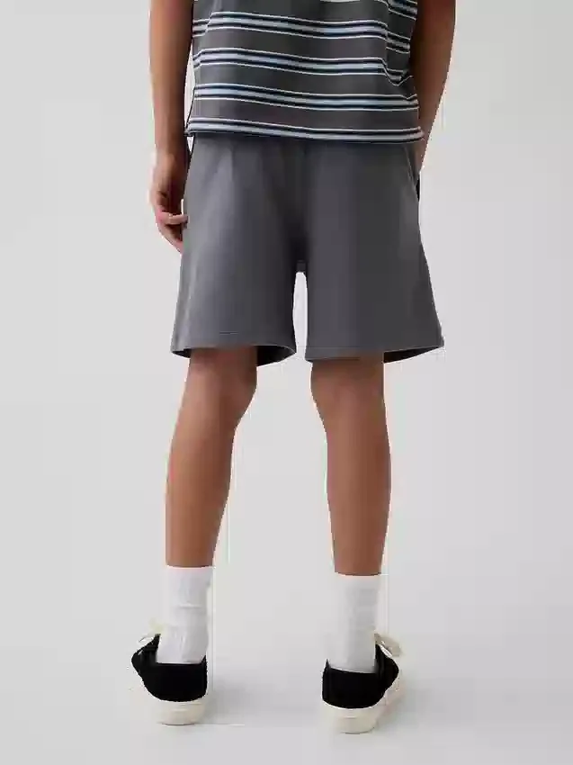 Barneshorts i tykk, myk bomullsjersey