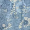 Barneskjørt i denim med blomstermønster