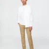 Barnesuniform: Stretch-kakibukser med rett passform