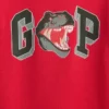 Barnesweatshirt med grafisk logo