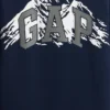 Barnesweatshirt med grafisk logo