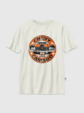 Barnet-T-skjorte med Chevy Camaro-motiv