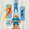 Barnet-T-skjorte med «Fantastic Four»-motiv