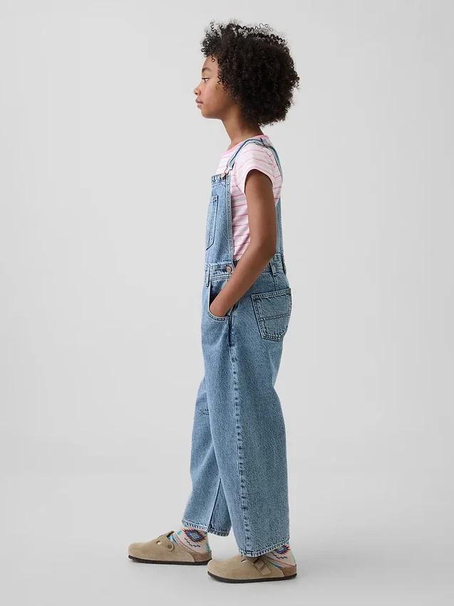 Barrel-overalls for barn