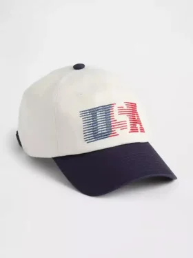 Baseballcap for voksne med Team USA-motiv