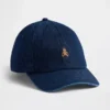 Baseballcap i denim med Brannan Bear