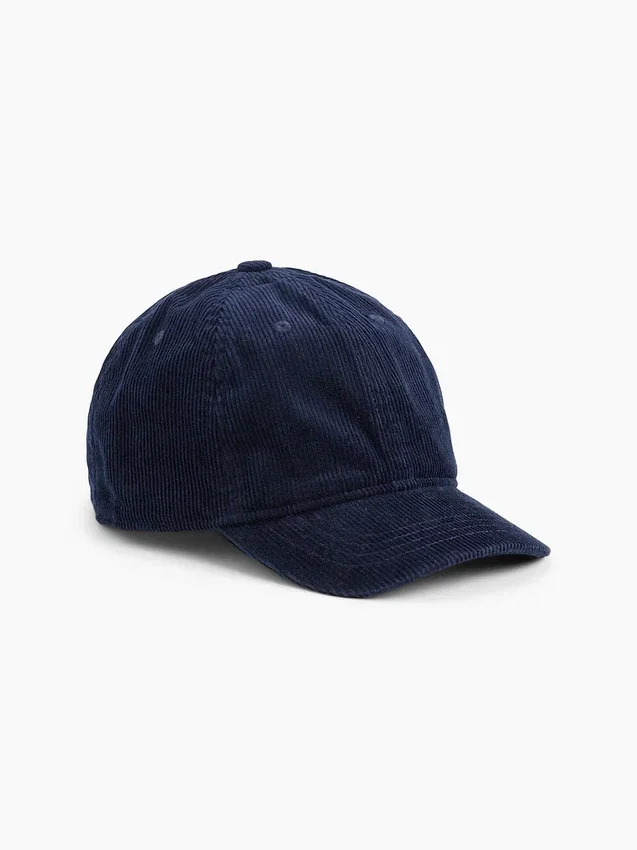 Baseballcap i kordfløyel for barn