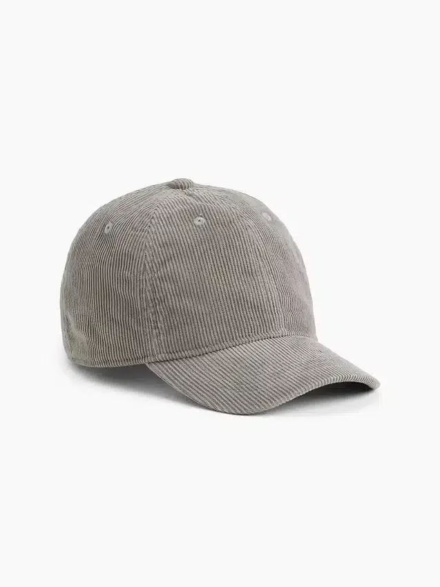 Baseballcap i kordfløyel for barn