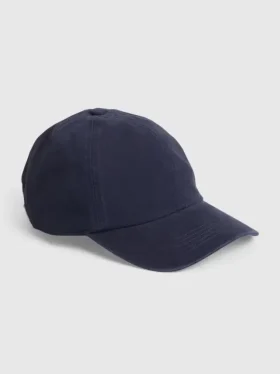 Baseballcap i vasket økologisk bomull