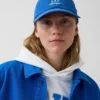Baseballcap med blå logo