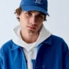Baseballcap med blå logo