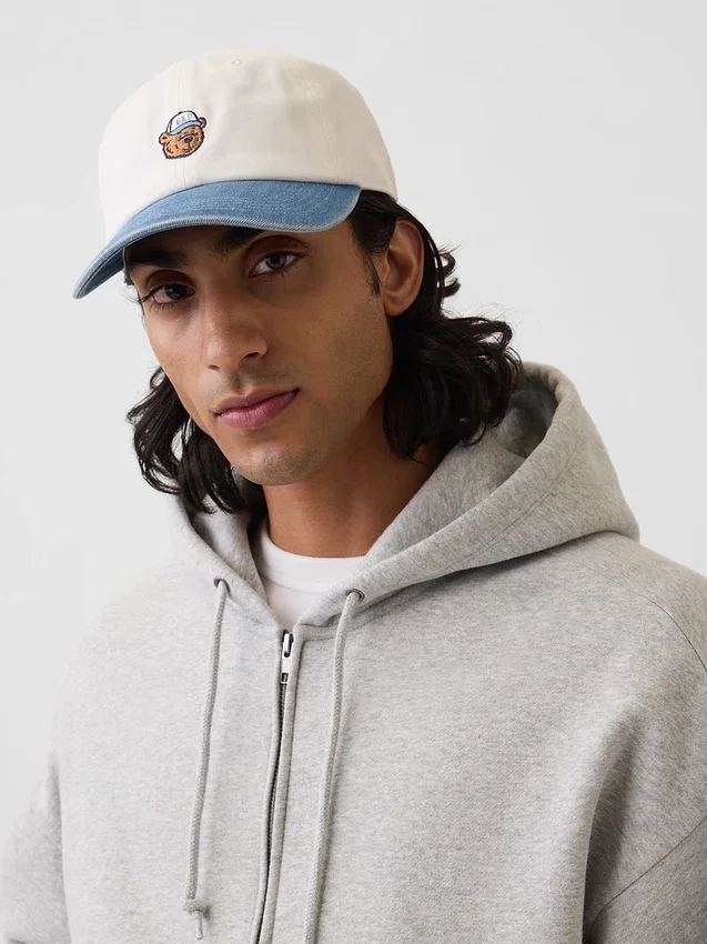 Baseballcap med Brannan Bear-logo
