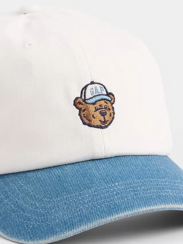 Baseballcap med Brannan Bear-logo
