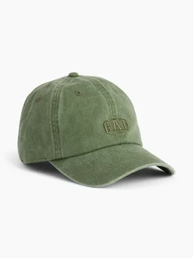 Baseballcap med vasket logo