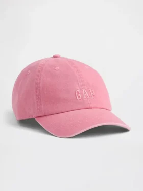 Baseballcap med vasket logo