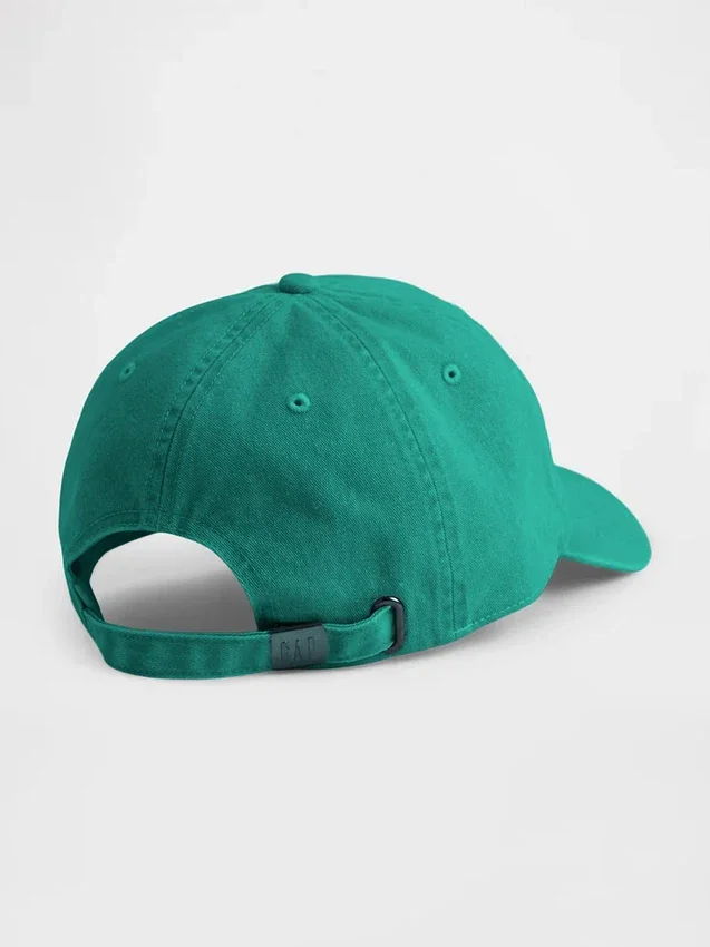 Baseballcap med vasket logo