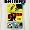 Batman-T-skjorte for barn med vintage-tegneseriegrafikk