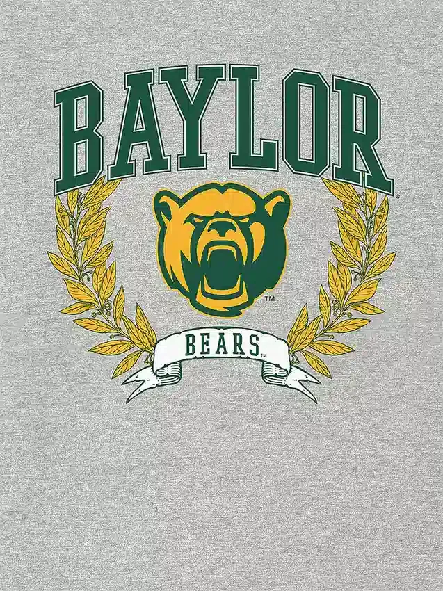 Baylor University Laurels mørk grafisk T-skjorte
