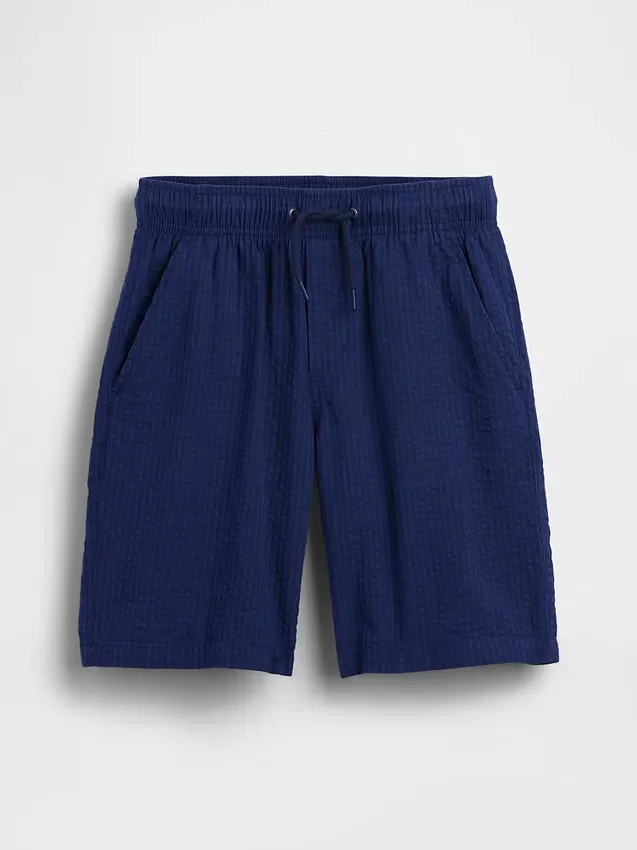 Bermudashorts for barn med avslappet passform